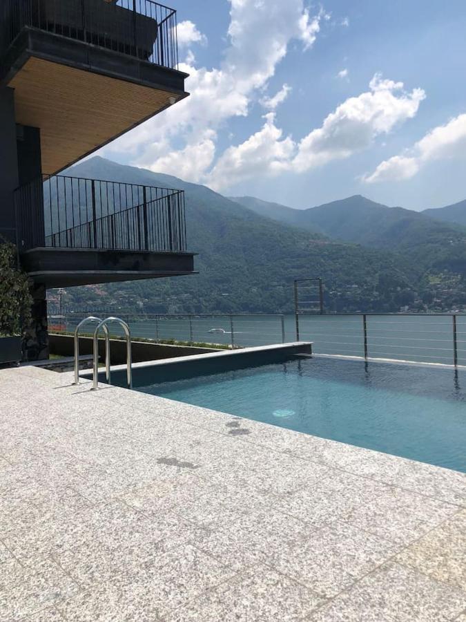 Ulivi Luxury Loft & Pool - The House Of Travelers Lägenhet Carate Urio Exteriör bild