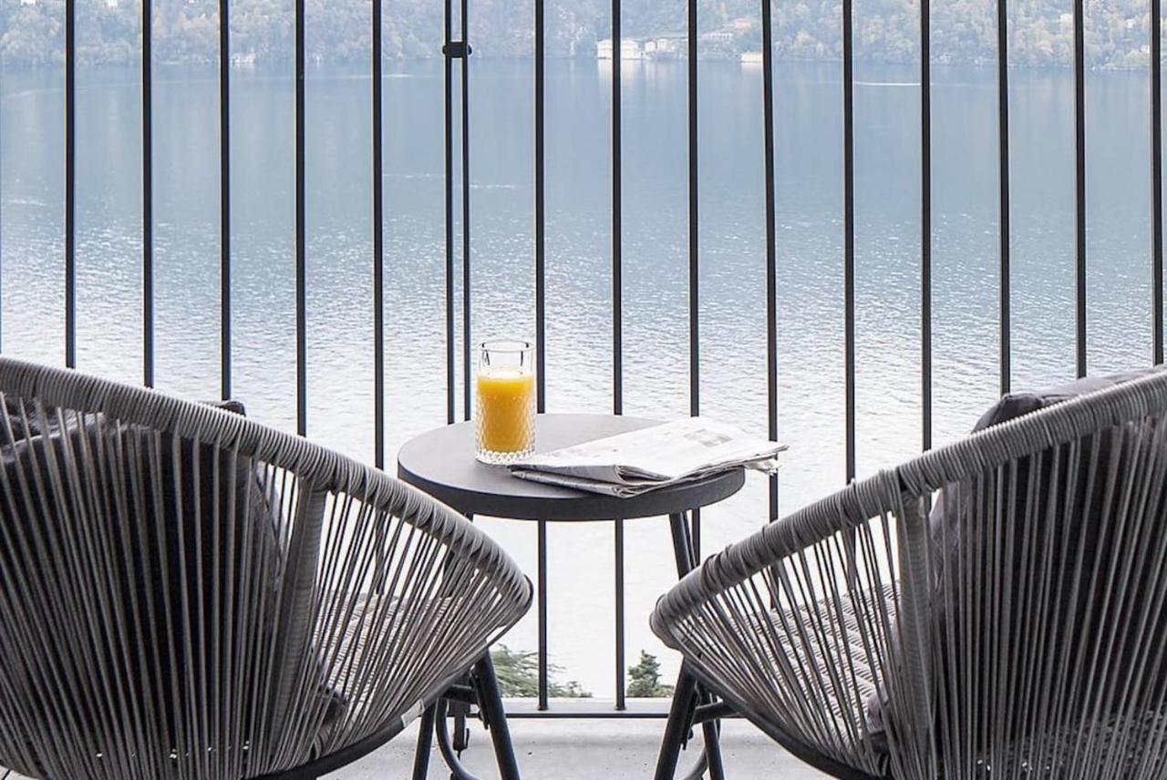 Ulivi Luxury Loft & Pool - The House Of Travelers Lägenhet Carate Urio Exteriör bild